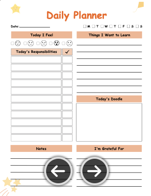 Kids Planner Preview