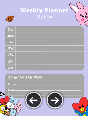 Kids Planner Preview