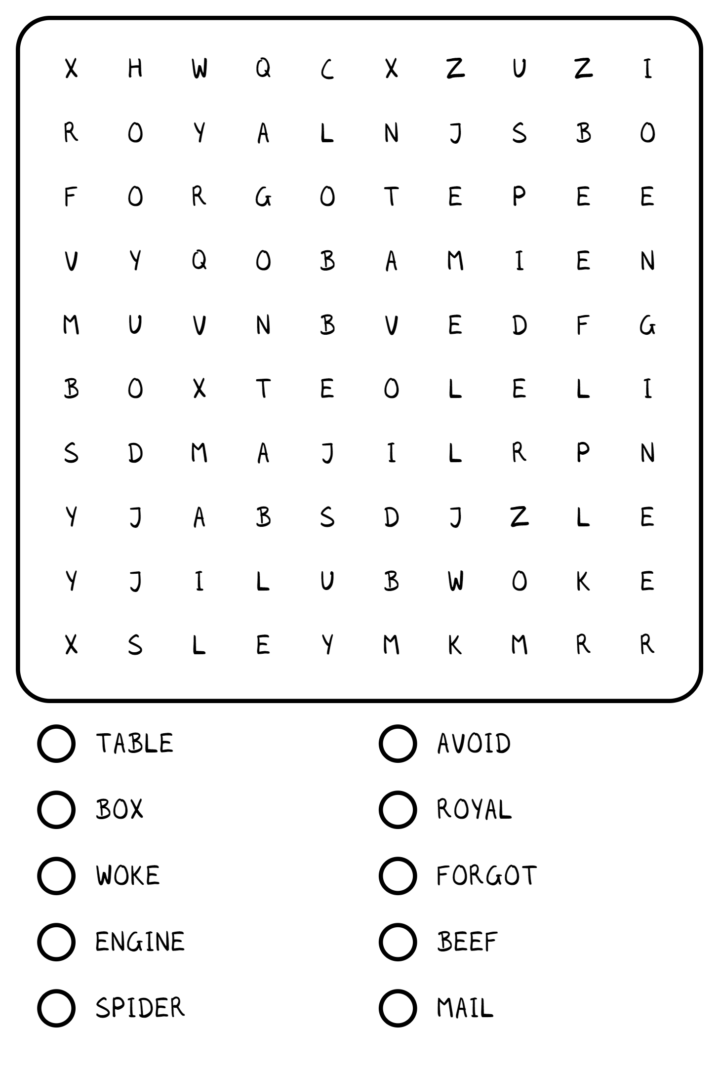Word Search 3