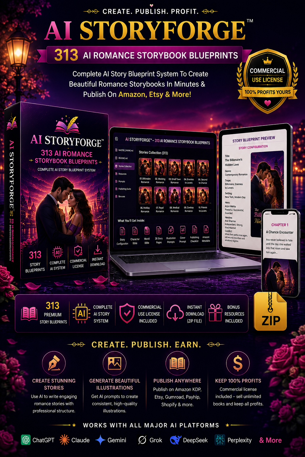 AI StoryForge Workflow Overview