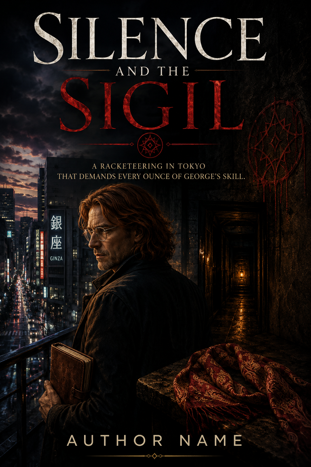 Silence and the Sigil — mystery book cover